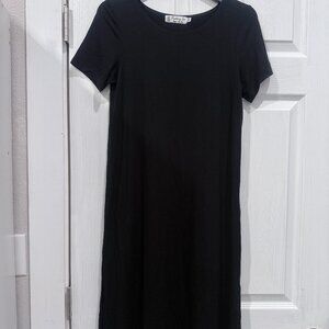 Fighting Eel black midi dress sz XS
